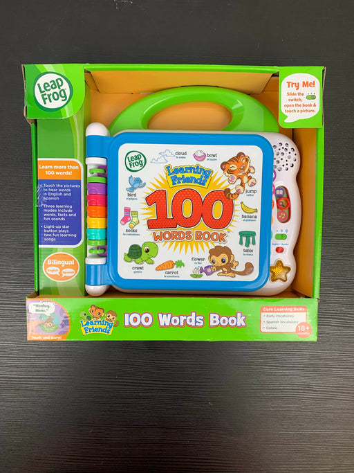 used Leap Frog Learning Friends 100 Words Book