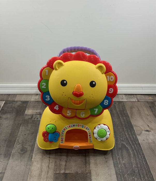 used Fisher Price 3-in-1 Sit, Stride, and Ride Lion Toy