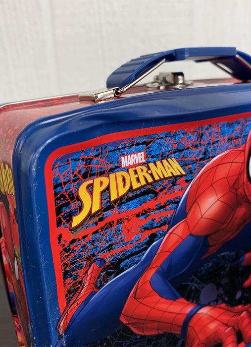 used Marvel Spider-Man Tin Lunchbox