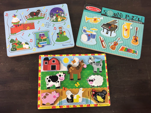 used Melissa & Doug Puzzle Bundle