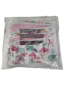 Shop Honest Baby 5-pack Organic Cotton Multi-layer Woven Burp Cloths, Rose Blossom at GoodBuy Gear