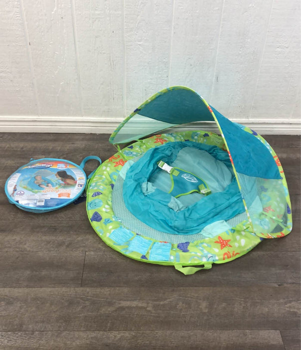 Shop SwimWays Baby Spring Float with Sun Canopy at GoodBuy Gear