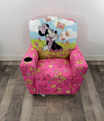 used Kidz World Cuddly Cuties Kids Recliner, Minnie Mouse