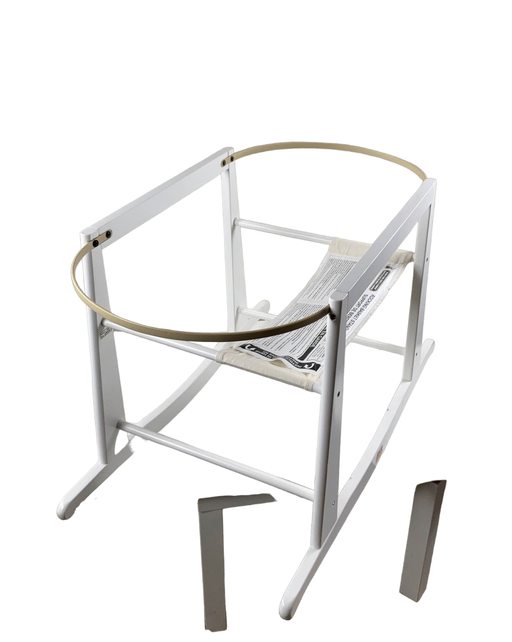 secondhand Jolly Jumper Bassinet Stand, Antique White