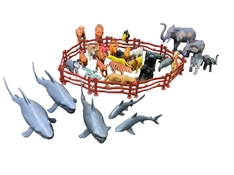 used BUNDLE Plastic Animals
