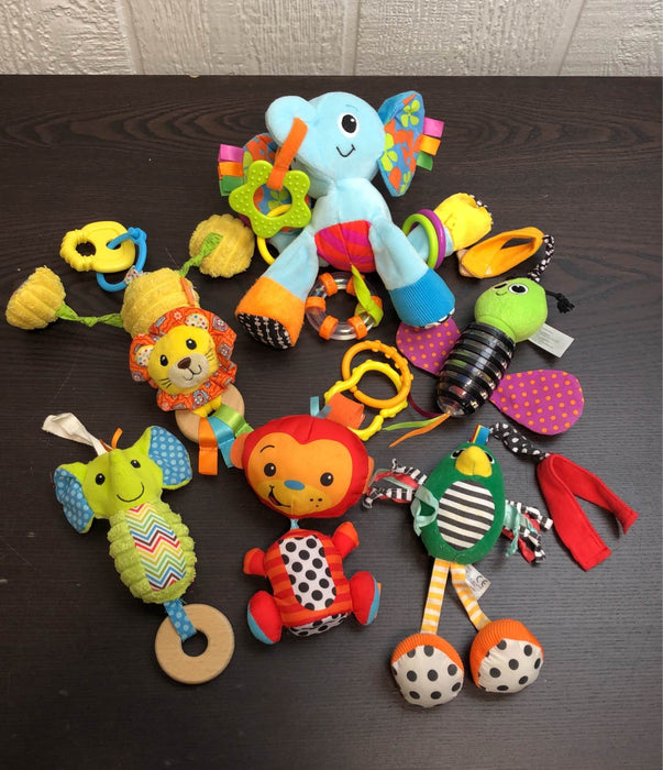 used BUNDLE Grasping Toys