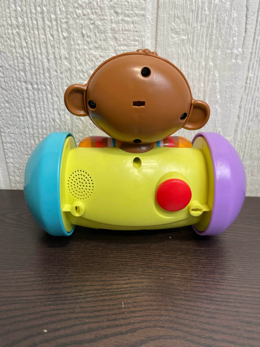 secondhand Fisher Price My Little SnugaMonkey 1-2-3 Crawl-Along Monkey