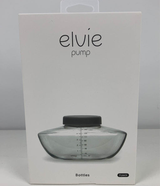 used Elvie 5 oz. Breast Pump Bottles, 3 Pk