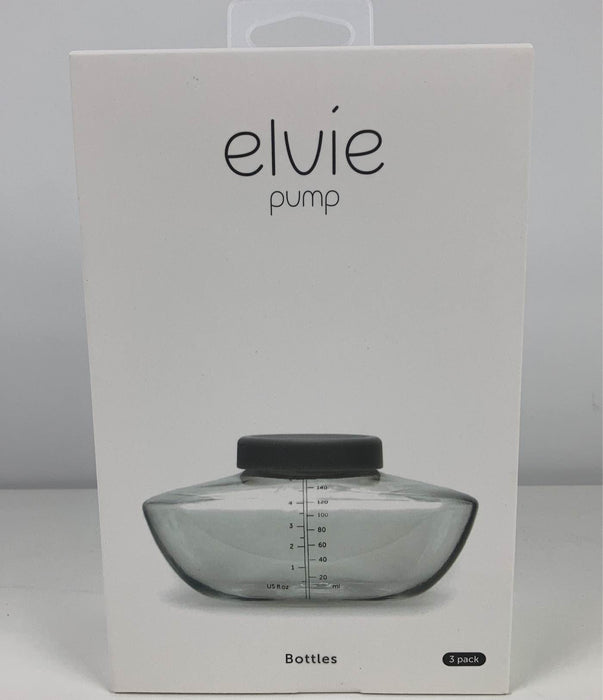 used Elvie 5 oz. Breast Pump Bottles, 3 Pk