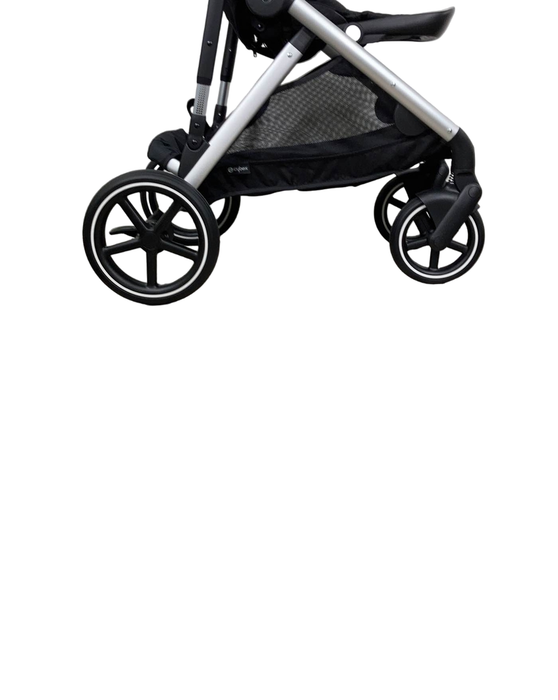 used Cybex Gazelle S Modular Stroller, Silver Frame, Moon Black, 2023