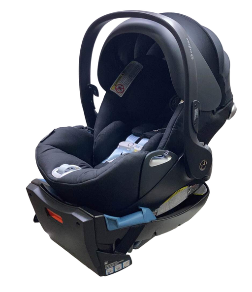 used Cybex Cloud Q Infant Car Seat with SensorSafe, Stardust Black, 2022