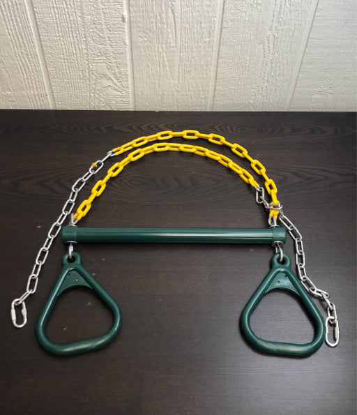 used Eastern Jungle Gym Heavy-Duty High Back Full Bucket Toddler Swing