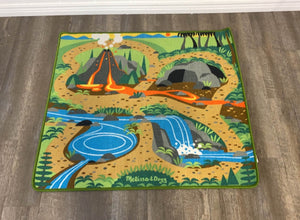 Melissa & Doug - Prehistoric Playground Dinosaur Rug