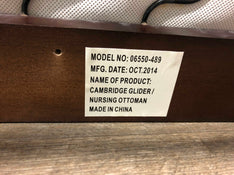 used Stork Craft Cambridge Glider