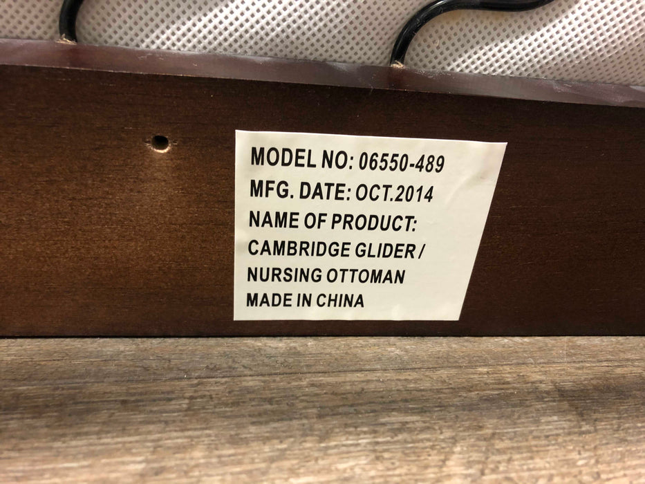 used Stork Craft Cambridge Glider