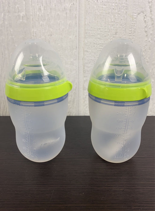 secondhand Comotomo Baby Bottle Gift Set, Green