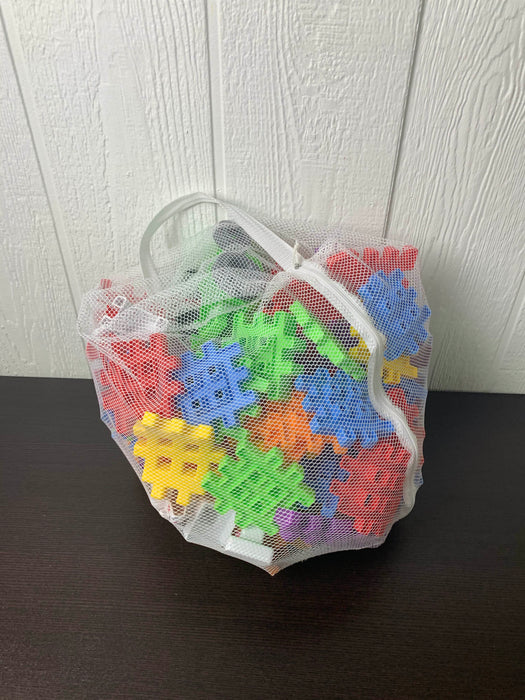 used Little Tikes Waffle Blocks, 60 Piece