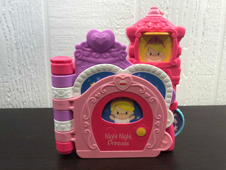 used Fisher Price Sweet Dreams Night Night Princess Storybook