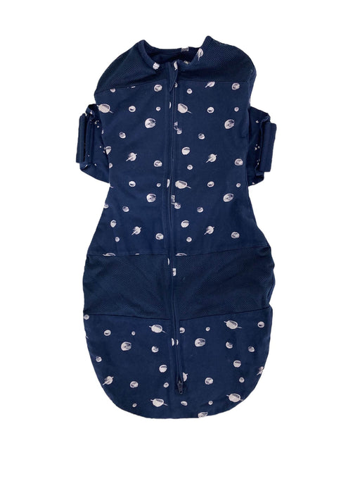 used Happiest Baby SNOO Sack, Large (18-25 lbs), Midnight Navy Planets