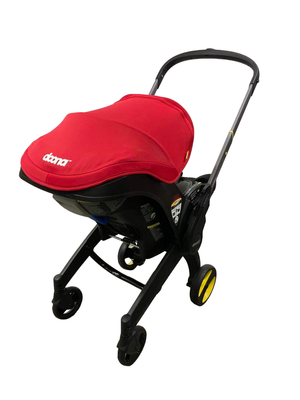 Doona Infant Car Seat Stroller Combo 2023 Flame Red
