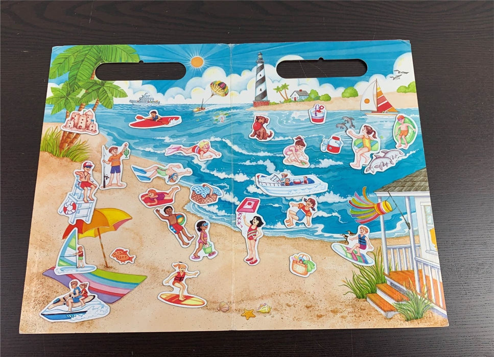 secondhand Create-A-Scene Magnetic Playset