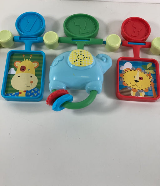 secondhand Fisher Price Infant-to-Toddler Rocker - Circus Toy Bar