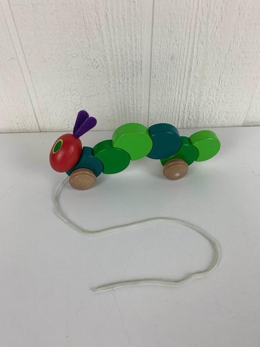 used Kids Preferred The Very Hungry Caterpillar Wood Pull Toy