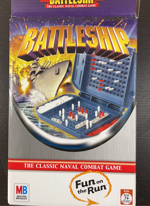 used Hasbro Travel Battleship Game