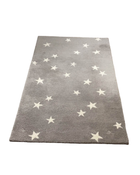 secondhand Pottery Barn Kids Starry Skies Rug, 3’x5’ Gray