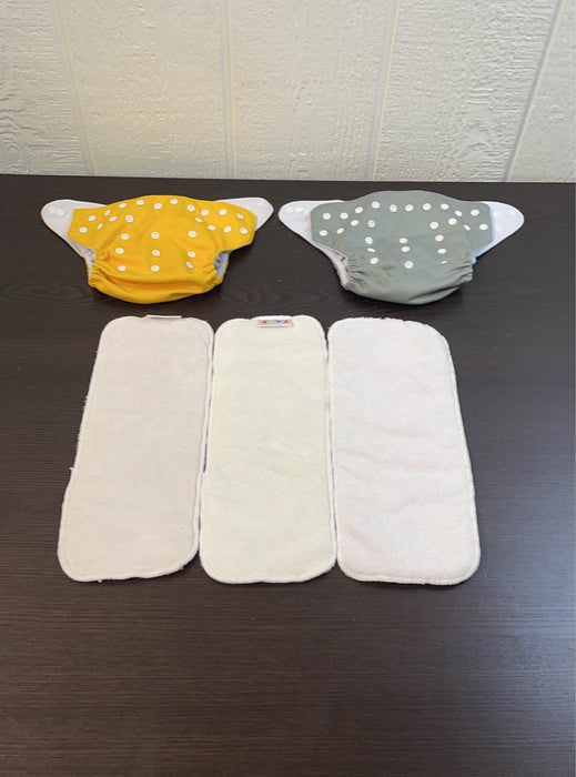 used BUNDLE LBB Cloth Diapers