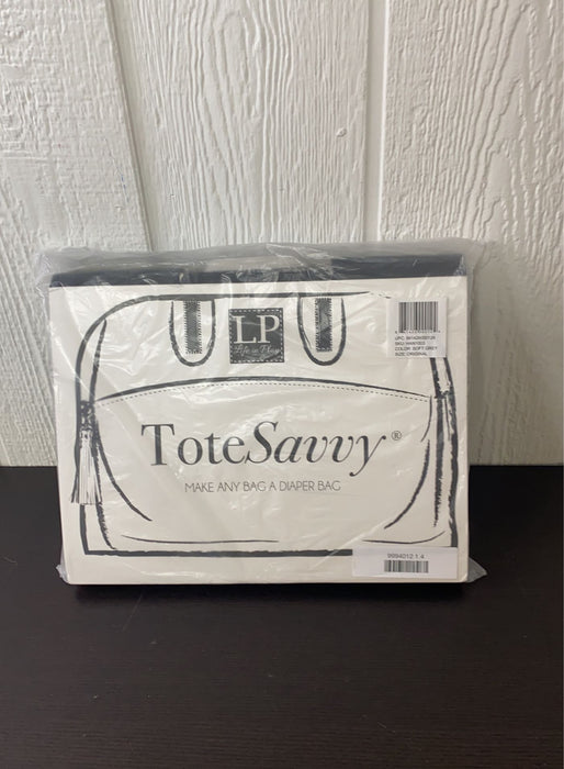 used ToteSavvy 11 Pocket Diaper Bag Organizer Insert 14”x10”