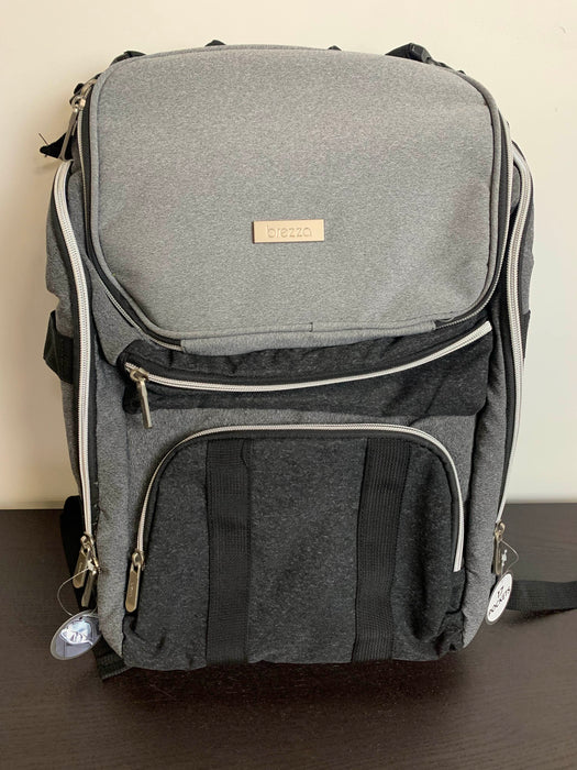 used Baby Brezza Diaper Backpack, Grey