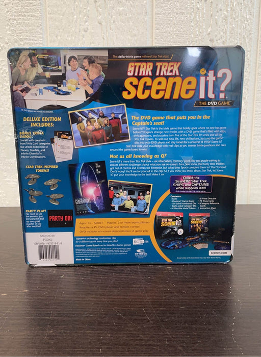 secondhand Mattel Star Trek Scene It?