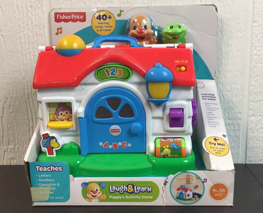 used Fisher Price Laugh And Learn Puppy's Activity Home