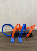 secondhand Hot Wheels Crockscrew Crash Track Set