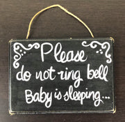 used Baby Sleeping Sign