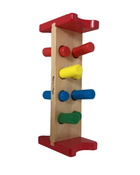 secondhand Melissa & Doug Deluxe Pounding Bench Wooden Toy