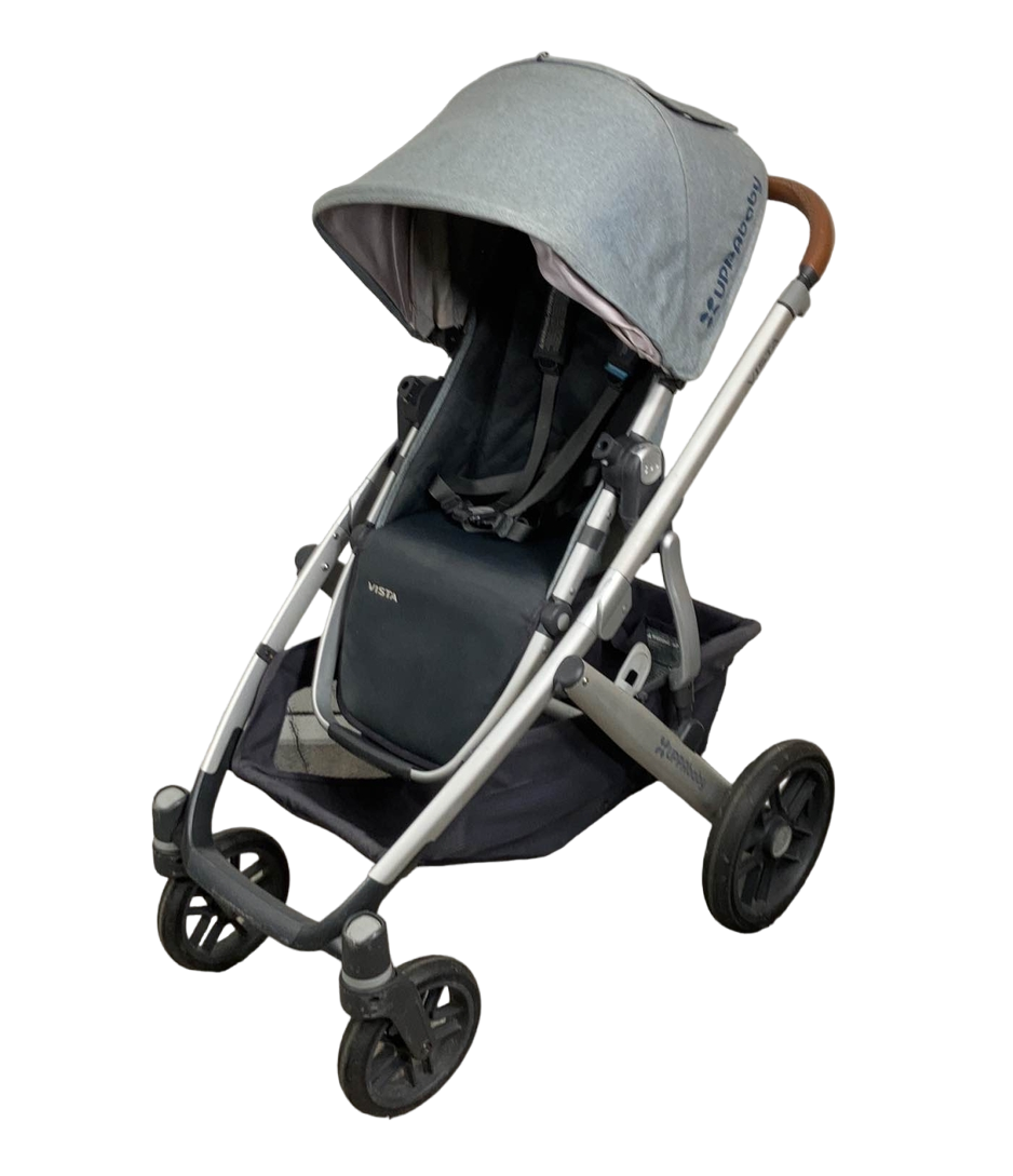 uppababy vista gregory 2017 UPPAbaby VISTA Stroller, 2017, Gregory (Blue Melange)