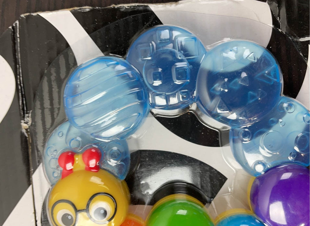 Baby Einstein Teetherpillar Rattle and Chill Teething Toy