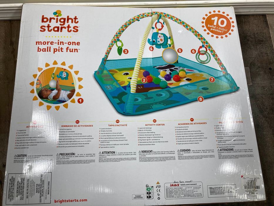 secondhand Bright Starts More-in-One Ball Pit Fun Activity Gym