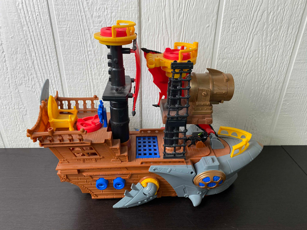 Fisher Price Imaginext Shark Bite Pirate Ship