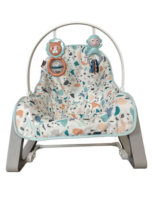 secondhand Fisher Price Deluxe Infant To Toddler Rocker