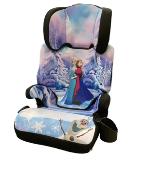 Frozen booster seat with cheap back