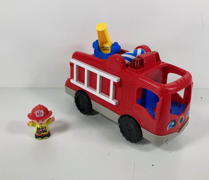 used Little People Helping Others Fire Truck