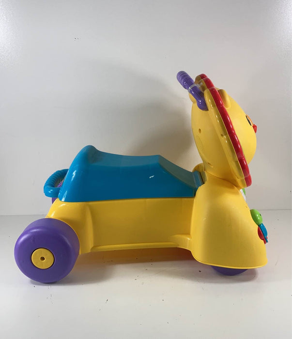secondhand Fisher Price 3-in-1 Sit, Stride, and Ride Lion Toy