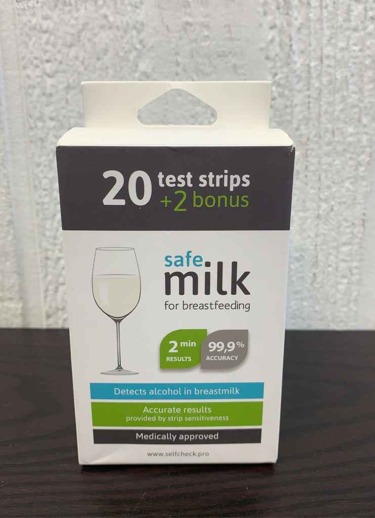 Safe Milk Breast Milk Test Strips, 20