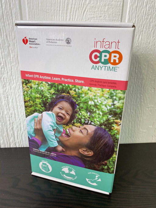 used American Heart Association Infant CPR Anytime DVD Training Kit