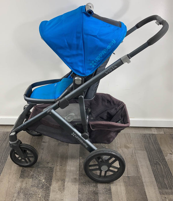 secondhand UPPAbaby VISTA Stroller, Georgie (Marine Blue)