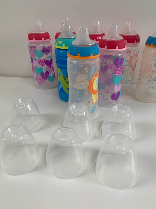 secondhand BUNDLE Baby Bottles, Nuk 10oz