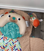secondhand Bright Starts Tummy Time Prop & Play Mat, Bear